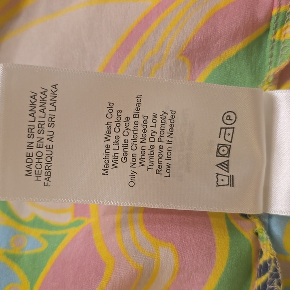 Trina Turk Multicolor Silk Floral Robe - Picture 12 of 15